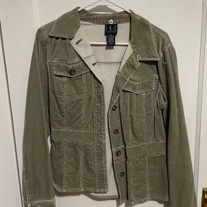INC International Concepts Women's Olive Green Jacket Size M